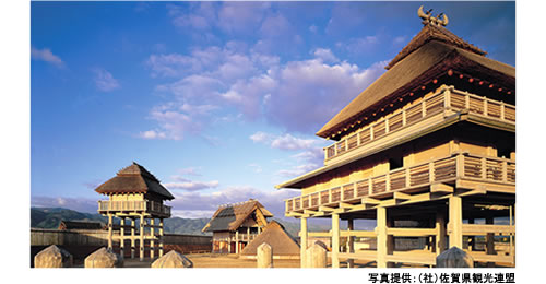 弥生時代の遺跡では日本最大級の吉野ヶ里遺跡