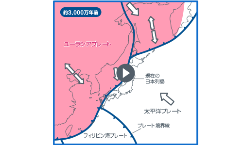 日本海のおいたち　クリックで動画をご覧になれます。