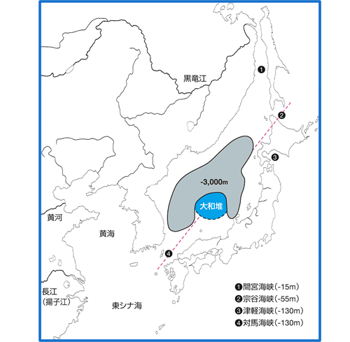 日本海のようす